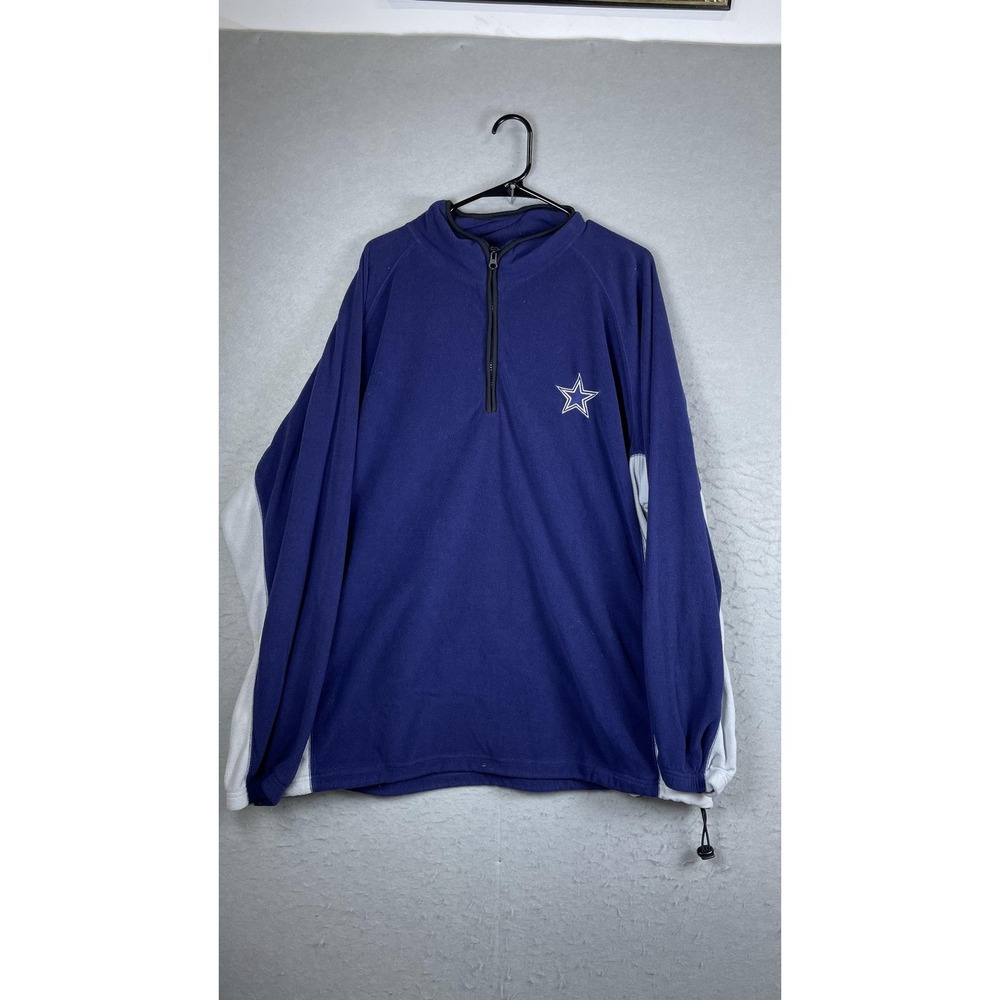 Dallas Cowboys Sweatshirt Mens 2XL Blue NFL Football Cowboys Authentic Apparel